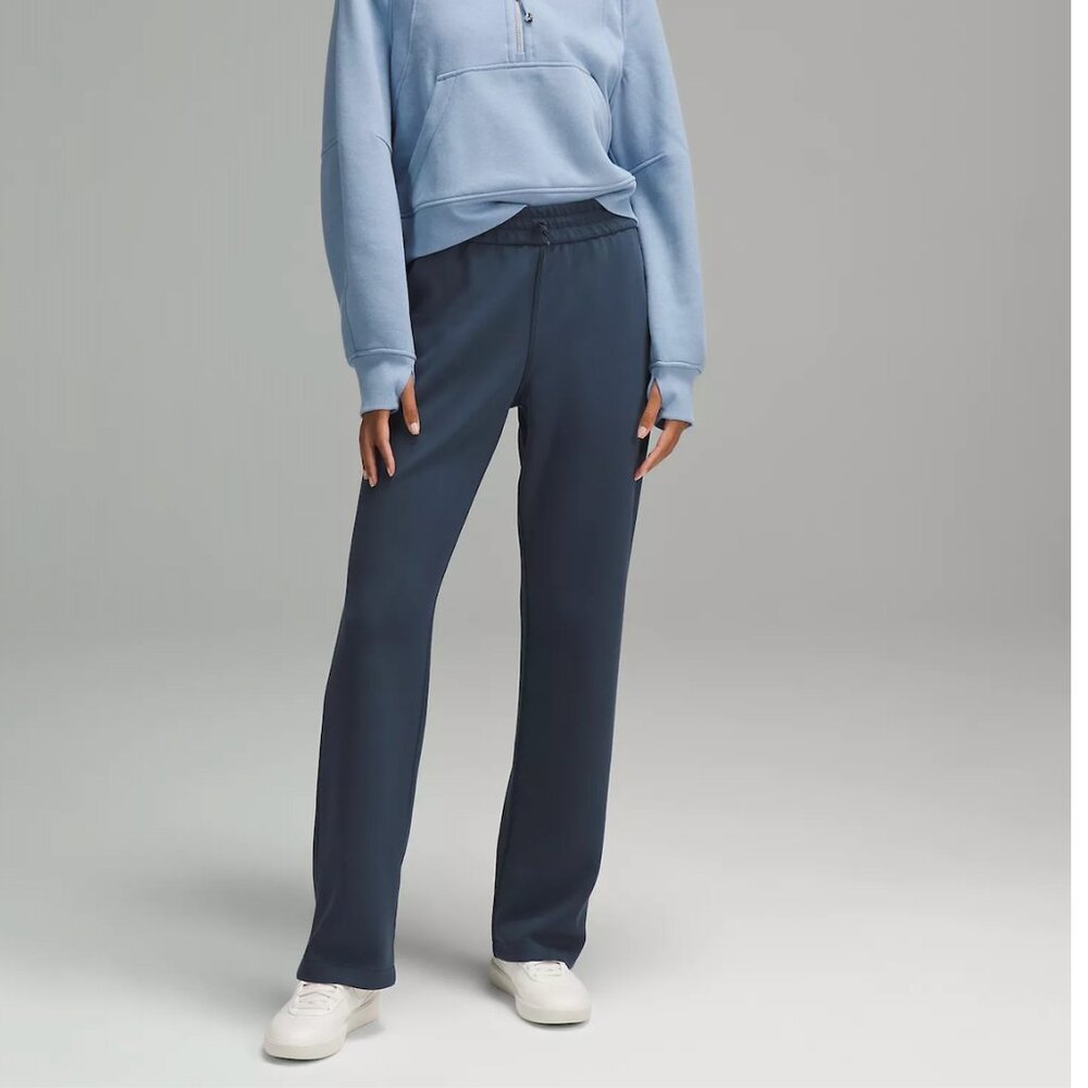 Lululemon Softstreme High-Rise Pant Regular Navy Womens 10